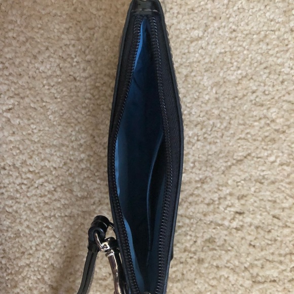 Black Coach Wristlet Wallet Bag - Picture 3 of 3